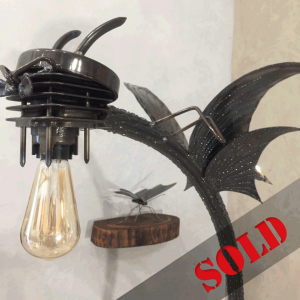 Dragon lamp - Siniša Vugrek - sold