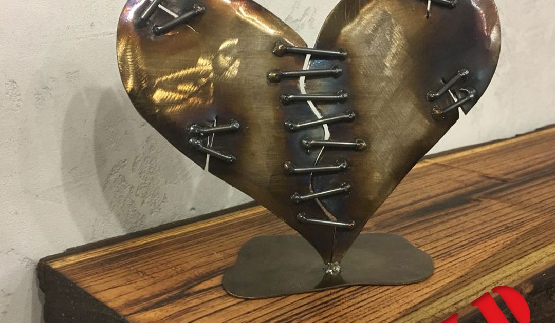 Sculpture "Restored heart" - Siniša Vugrek - sold